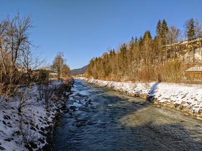 Entlang der Isar in Mittenwald - 29. Februar 2020 - 15 Bilder