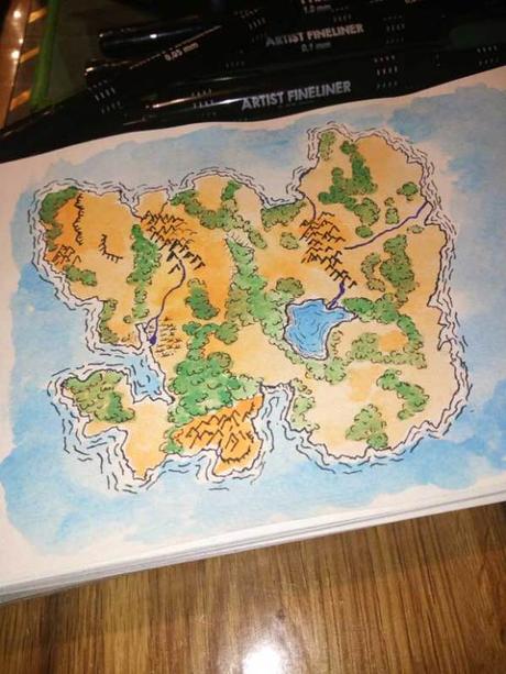 Une île perdue, la carte retrouvée