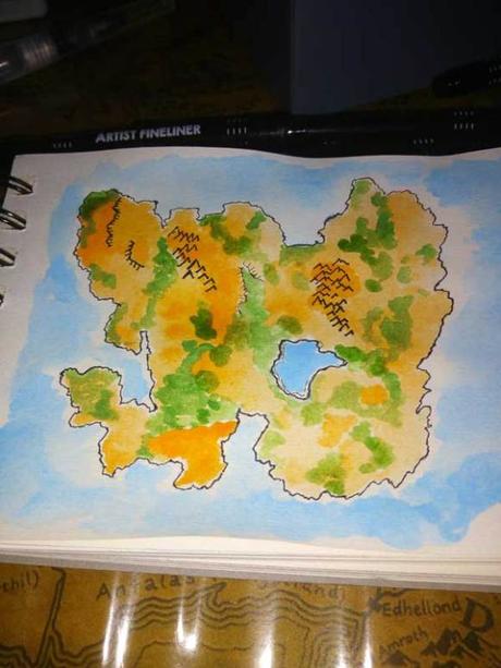 Une île perdue, la carte retrouvée