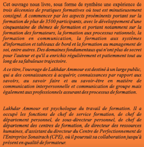 686_ Formation de formateurs : manuel opératoire d’un formateur- L. Ammour