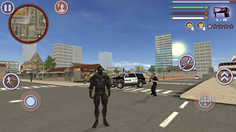 Télécharger Panther Vice Town Rope Hero APK MOD (Astuce) 1