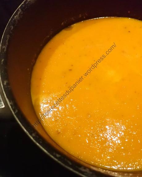 Soupe carottes-miel / Honeyed Carrot Soup