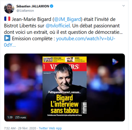 Où se situe précisément Bigard : 🤮