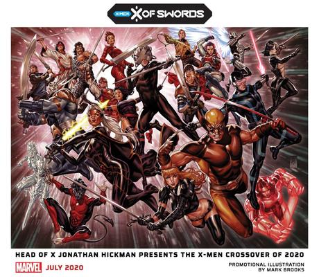 Marvel Comics annonce l'événement mutant X of Swords