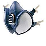 3M Demi-masque sans Entretien à Filtres Intégrés FFA1P2R D, 4251, Certifié EN...