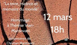 Espace Frans KRAJCBERG  – Hommage à Thérèse Vian Mantovani à partir du 12 Mars 2020