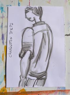 Swing and Draw Bordeaux 6-7-8 mars 2020 des artistes: danseurs et peintres-dessinateurs