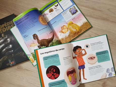 Feuilletage d'albums #80 : Nouveautés Documentaires Jeunesse Editions Nathan : Tous les pourquoi - La grande encyclopédie de l'Histoire - L'encyclopédie de la Terre