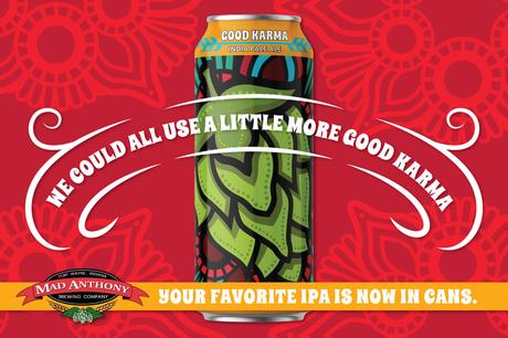 Bière artisanale – Le bon karma IPA de Mad Anthony est disponible en canettes
 – Bière