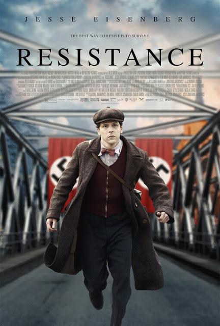 Affiche US pour Resistance de Jonathan Jakubowicz