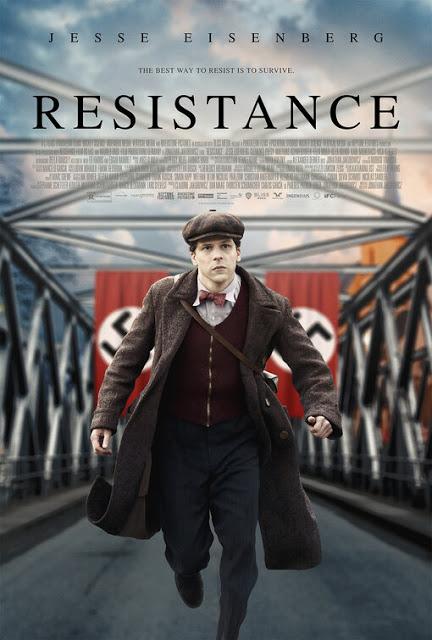 Affiche US pour Resistance de Jonathan Jakubowicz Affiche US pour Resistance de Jonathan Jakubowicz
