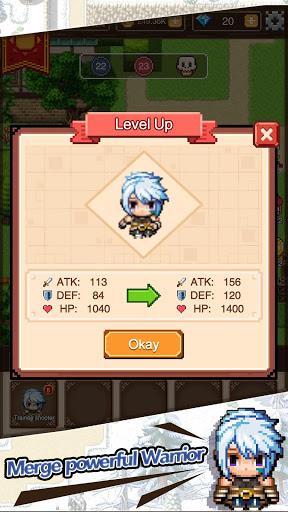 Code Triche Adventure of Warriors-idle strategy RPG APK MOD (Astuce) 5