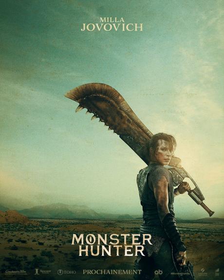 Découvrez les affiches du film Monster Hunter
