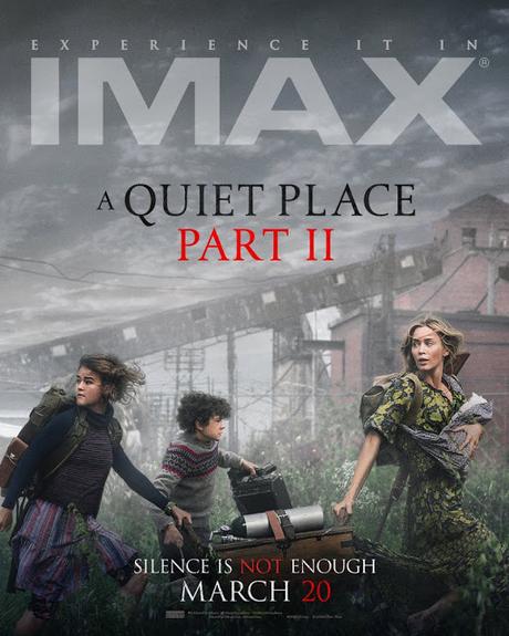 Affiche IMAX pour Sans un Bruit 2 de John Krasinski