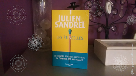 Les étincelles - Julien Sandrel - Edtions Calmann-Levy Les étincelles Julien sandrel chroniques littéraires happymanda happybooks