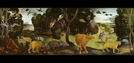 Piero di Cosimo 1505 ca La foret en feu ashmolean museum oxford