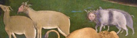 Piero di Cosimo 1505 ca La foret en feu ashmolean museum oxford detail2