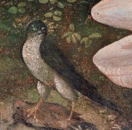 Piero di Cosimo 1490 Chute de Vulcain, Wadsworth Atheneum detail