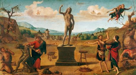 piero di cosimo 1515 ca histoire de promethee alte pinakothek munich