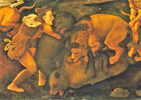 Piero di Cosimo 1494–1500 MET scene de chasse detail2