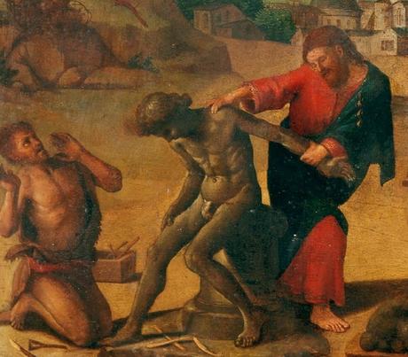 piero di cosimo 1515 ca histoire de promethee mba strasbourg detail Jupiter