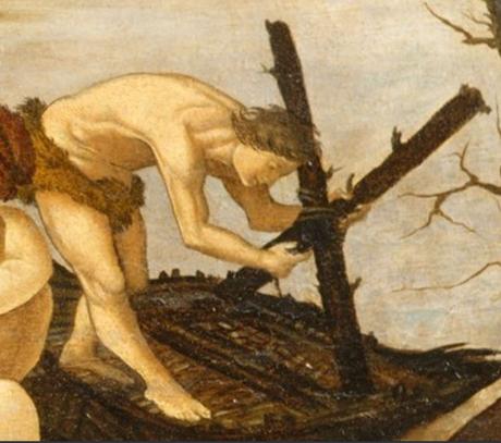 Piero di Cosimo 1494–1500 MET retour de la chasse detail3