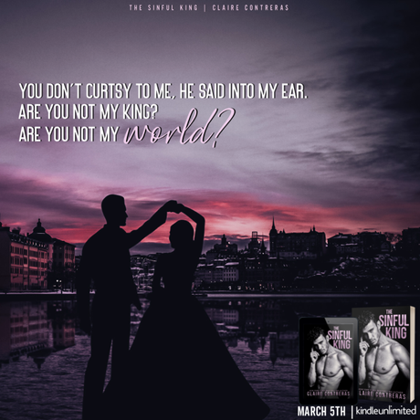 Blog Tour – The Sinful King by Claire Contreras