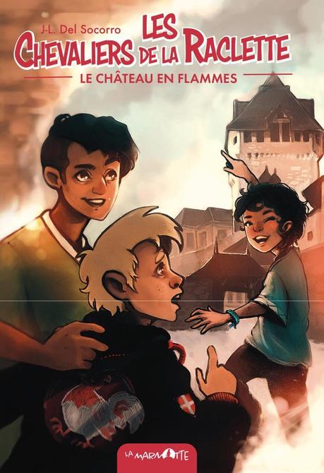 {Découverte} Les Chevaliers de la Raclette, Tome 1 : le château en flammes, J.L Del Socorro – @Bookscritics