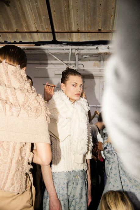 Backstage : le défilé Dawei automne-hiver 2020/2021 Backstage : le défilé Dawei automne-hiver 2020/2021