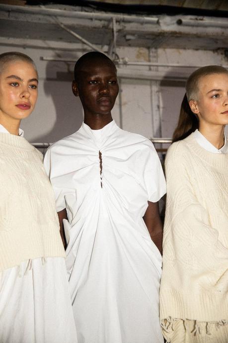 Backstage : le défilé Dawei automne-hiver 2020/2021 Backstage : le défilé Dawei automne-hiver 2020/2021