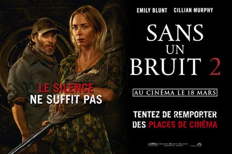 [CONCOURS] : Gagnez vos places pour aller voir le film Sans un Bruit 2 !