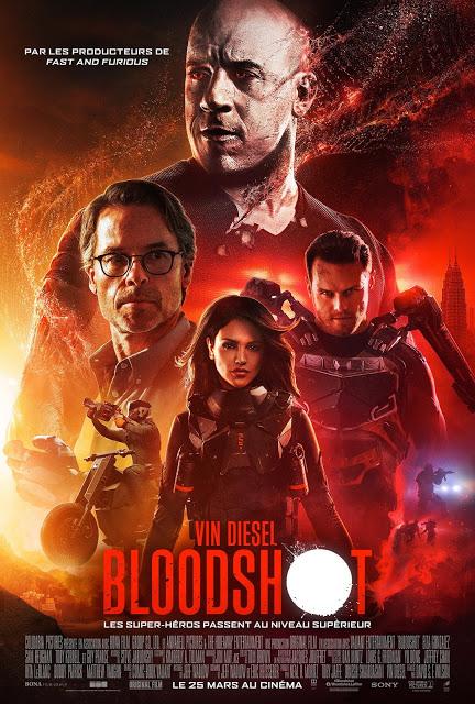 Nouvelle affiche VF pour Bloodshot de Dave Wilson