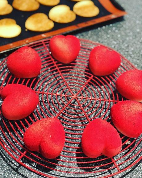 Coeurs fraises, fromage blanc et citron vert