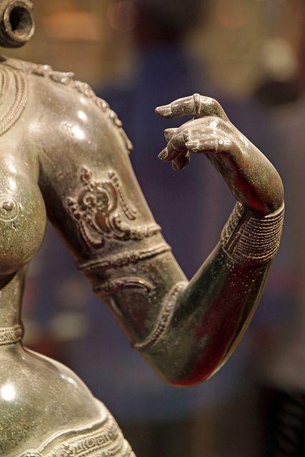 Detail, Chola and Pallava bronze statues (9th to 13th century AD). Bronze Gallery, Pantheon Complex. Cennai Madras), India. | Flickr - Photo Sharing! © Daniel Virella