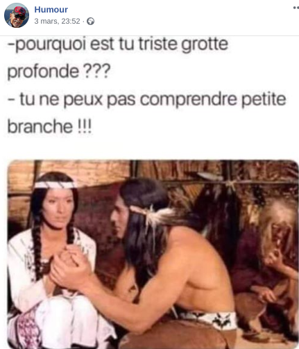 L'humour de la semaine