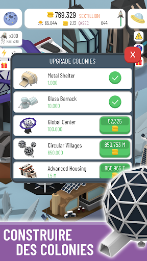 Télécharger Gratuit Space Colony: Idle  APK MOD (Astuce) 4