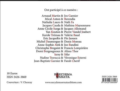 Parution de la revue Ornanata