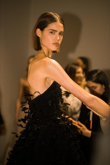 Backstage : le défilé Kristina Fidelskaya automne-hiver 2020/2021 Backstage : le défilé Kristina Fidelskaya automne-hiver 2020/2021