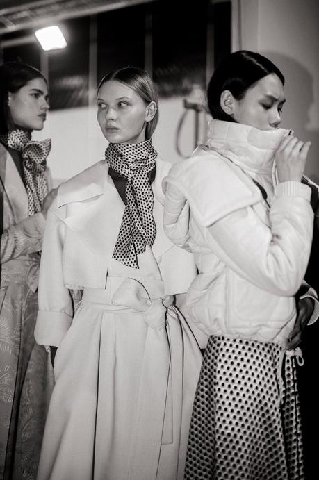 Backstage : le défilé Kristina Fidelskaya automne-hiver 2020/2021 Backstage : le défilé Kristina Fidelskaya automne-hiver 2020/2021