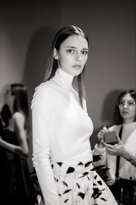 Backstage : le défilé Kristina Fidelskaya automne-hiver 2020/2021 Backstage : le défilé Kristina Fidelskaya automne-hiver 2020/2021