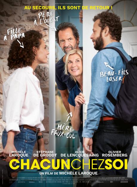 CHACUN CHEZ SOI,avec Michèle Laroque, Stéphane de Groodt...au Cinéma le 22 Avril 2020 CHACUN CHEZ SOI,avec Michèle Laroque, Stéphane de Groodt...au Cinéma le 22 Avril 2020
