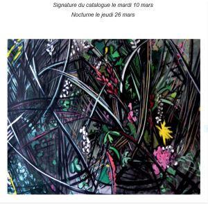 Galerie La Capitale  Alain ROLL  » Espoir poétique de la nature » 10 Mars au 4 Avril 2020
