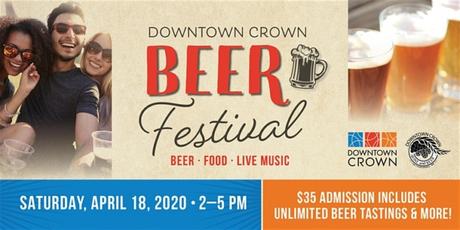 Festival de la bière du centre-ville de Crown @ Downtown Crown