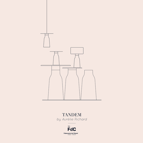 Faïences revisitées par Aurélie Richard pour les Faïencerie de Charolles