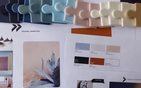 Faïences revisitées par Aurélie Richard pour les Faïencerie de Charolles