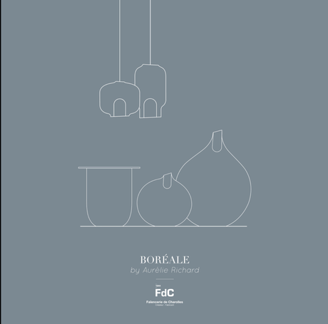 Faïences revisitées par Aurélie Richard pour les Faïencerie de Charolles