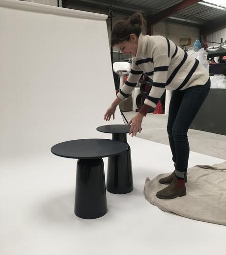 Faïences revisitées par Aurélie Richard pour les Faïencerie de Charolles