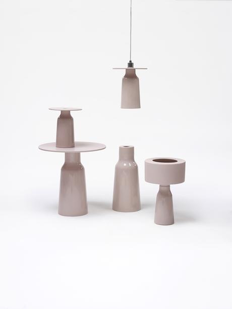 Faïences revisitées par Aurélie Richard pour les Faïencerie de Charolles