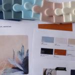 Faïences revisitées par Aurélie Richard pour les Faïencerie de Charolles