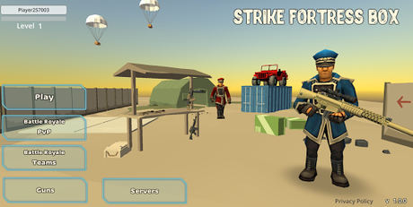 Code Triche StrikeFortressBox: Battle Royale APK MOD (Astuce) screenshots 5